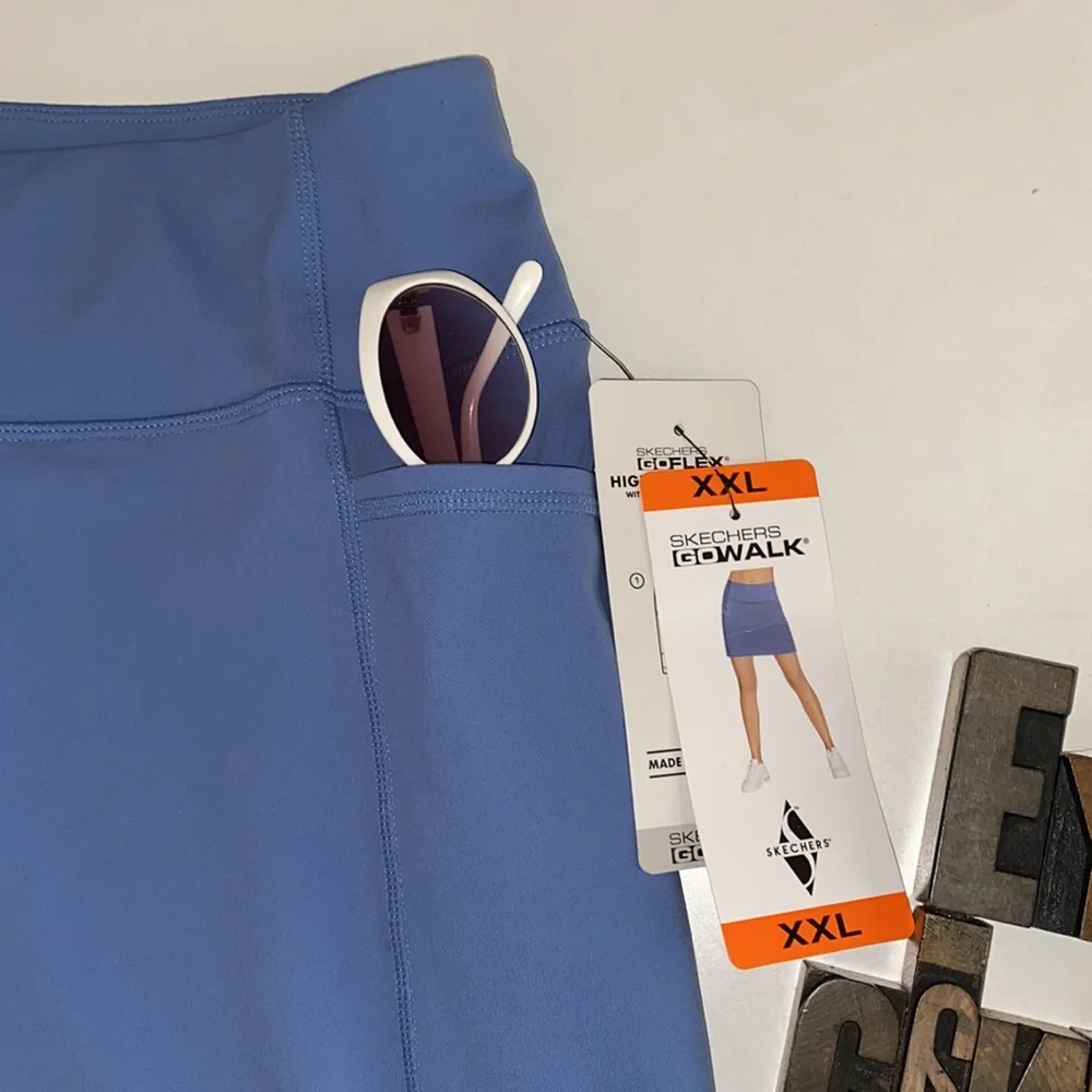 🆕🚶‍♀️SKECHERS ‘GOWALK’ GOFLEX High Waist Skirt with GOFLEX Technology - Picture 4 of 12